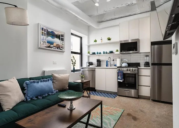Elegant Style Loft Montrose Rooftop Wfh Gym Apartment *